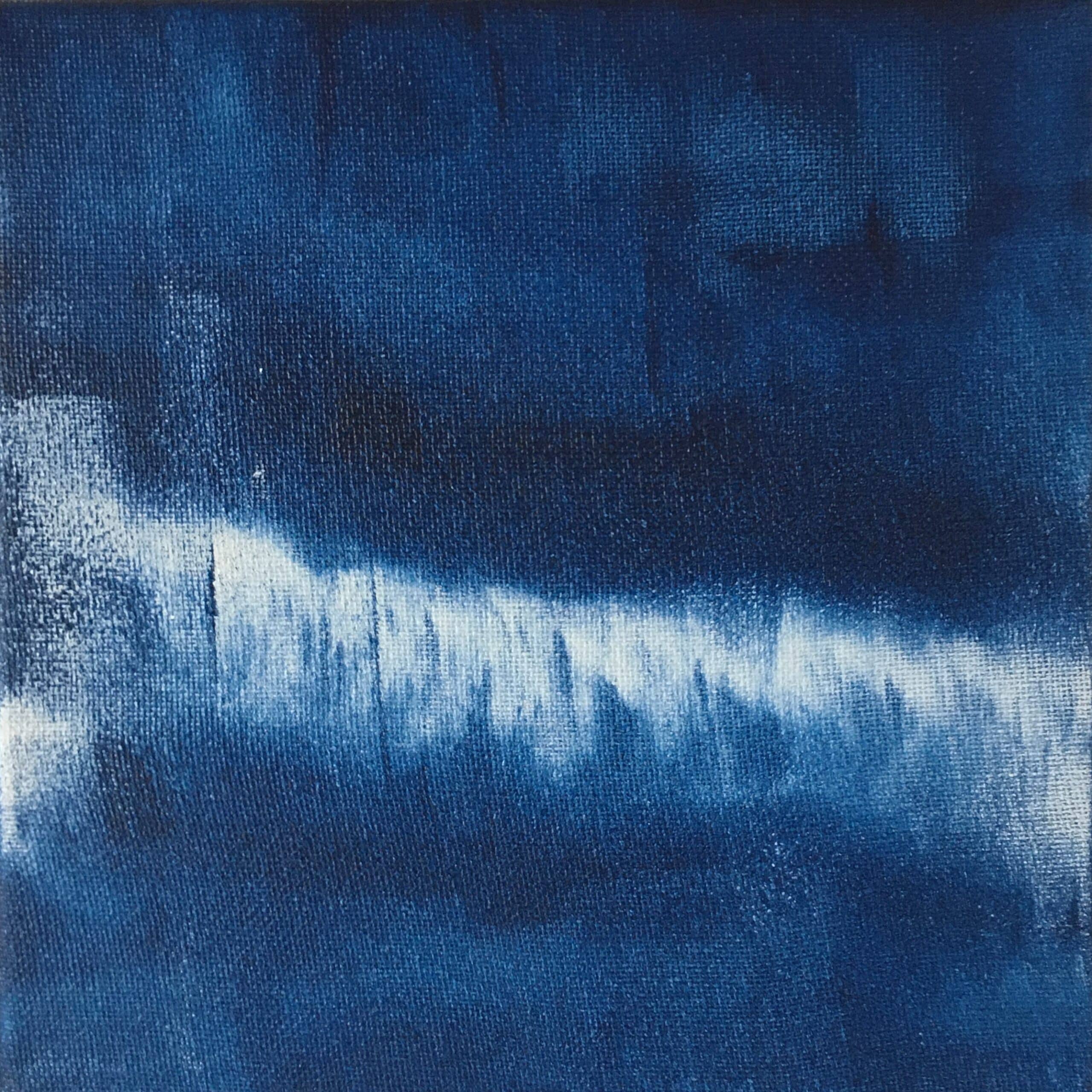 Abstract Art - The Wave - by Ricarda Simon. 2023.