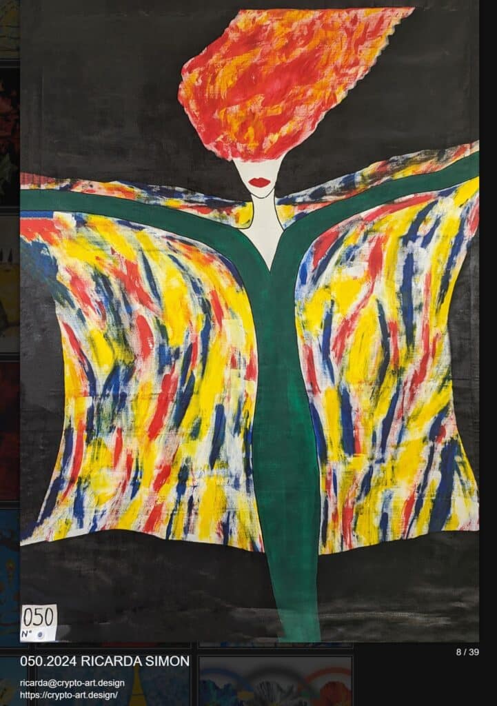 2024 Y'a de l'Art dans l'Air Carpentras - Ricarda Simon - Artwork "Aideen"